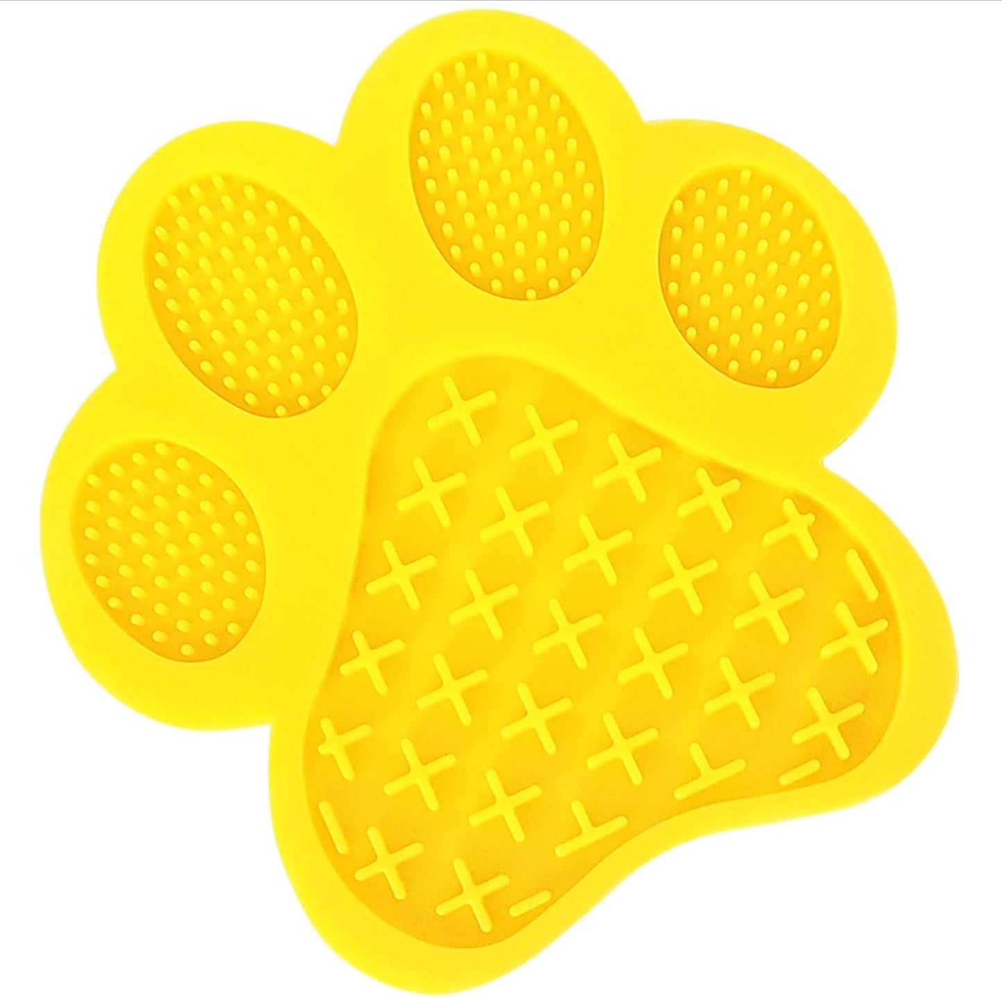 Dog Lick Pad, Dog Washing Distraction Device, Slow Eating Cute Pet Mat with Super Suction for Dogs Licking Peanut Butter, Pet Bathing, Grooming Training (red)