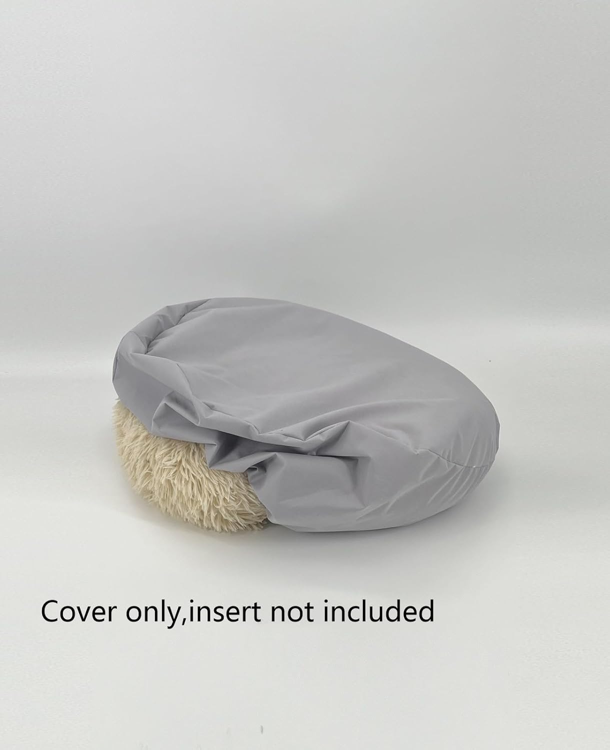 Waterproof Dog Bed Cover Replacement Round 42 Inch Grey