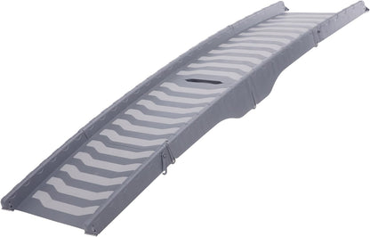 Trixie Folding Dog Ramp with Non-Slip Surfaces - Pet Ramp for Large Cars and SUVs - Foldable, Easy to Store and Clean - in Black