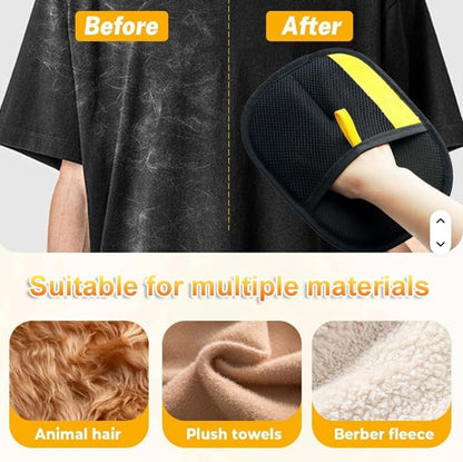Pet Hair Removal Glove for Dogs & Cats – 1 PC Single Grooming Mitt, Double-Sided Electrostatic Design, Reusable, Washable, Gentle Massage