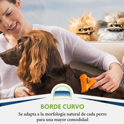 FURminator Large Dog Undercoat deShedding Tool for Short Hair, Reduces Loose Hair From Shedding
