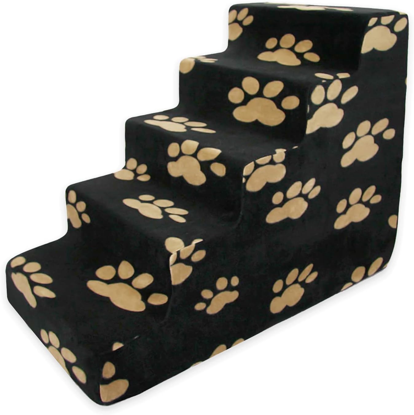 Best Pet Supplies Dog Stairs & Steps - Foam Steps for Small Dogs & Cats, Non-Slip Indoor Balanced Pet Step Support, Dog Ramp, No Assembly, Pale Teal, 3-Step (13.5-inch Height)