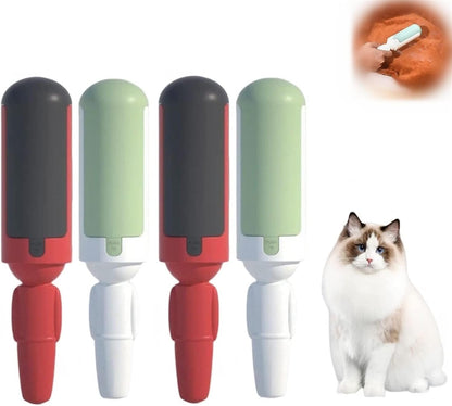 2023 New Pet Hair Remover Roller - Reusable and Washable for Dog/Cat Fur - Best for Couch and Furniture (A-White)