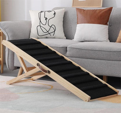 Large Dog Pet Ramp Stairs for Bed Couch Car Truck SUV,Dog Pet Ramp for Small Large Dogs Pets to Get on High Bed Truck Couch Sofa