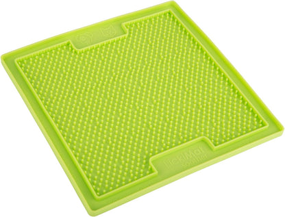LickiMat Classic Soother Slow Feeder for Dogs Lick Mat Boredom Anxiety Reducer Perfect for Food Treats Yogurt Liquid Food Peanut Butter Fun Alternative to a Slow Feed Dog Bowl, Turquoise