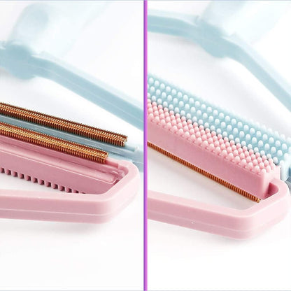 Portable Fabric Shaver, Pet Hair Remover, Manual Lint Remover, Dog Hair Remover Tool, Removing Dust from Clothing, Carpet, Furniture, Blankets, Couch Pink 1pcs