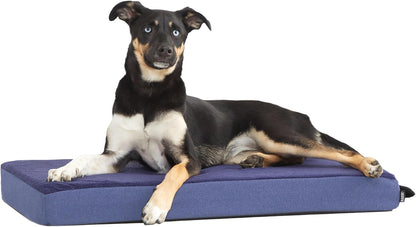 Barkbox Orthopedic Dog Bed with Memory Foam, Premium Comfort for Dogs and Puppies, Large Sized Dog Bed for Joint Relief and Restful Sleep, Durable and Easy to Clean - Grey, Large