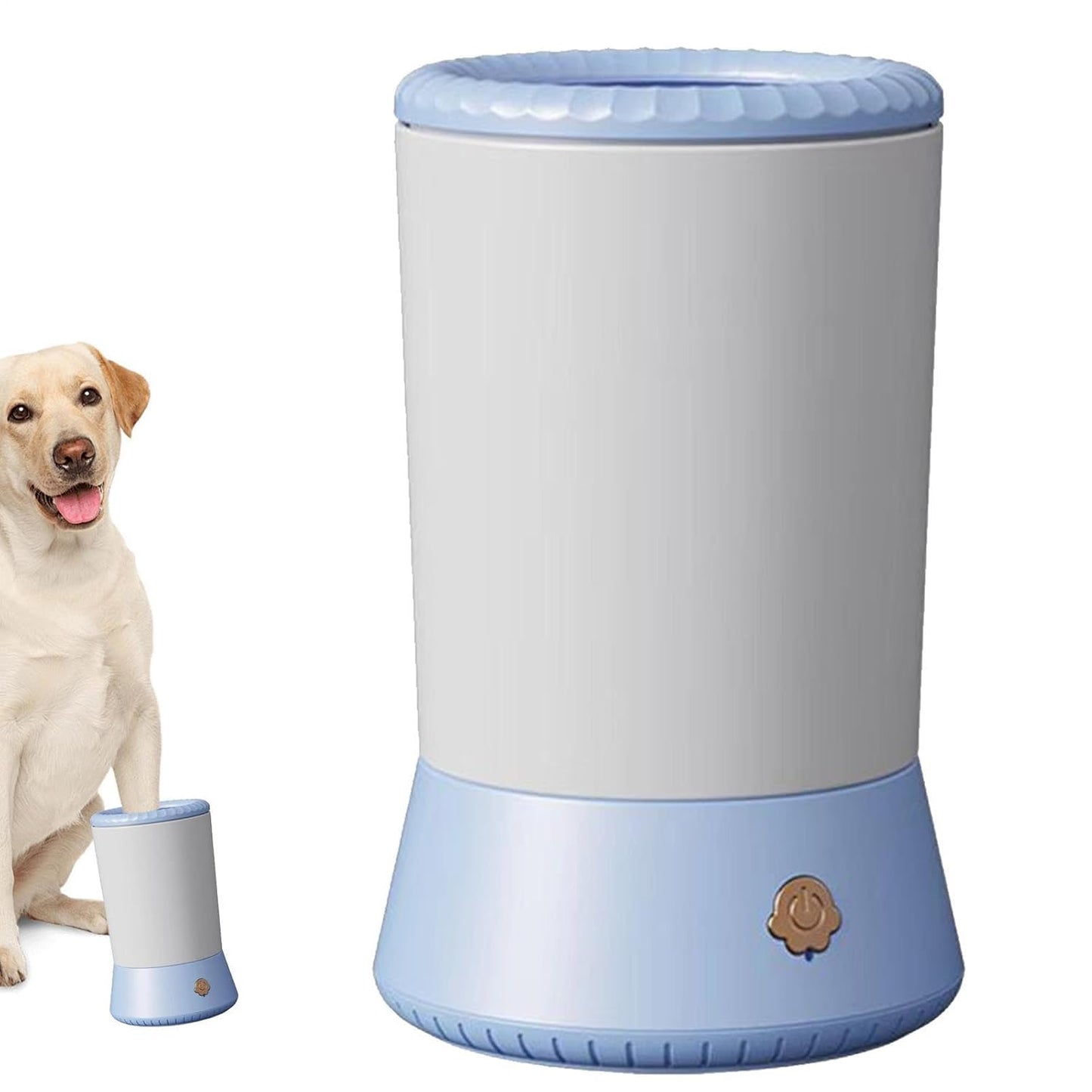 Electric Dog Paw Washer - Portable Pet Foot Cleaner Cup, Easy-to-Use Dog Paw Cleaning Machine | Comfortable Foot Washing Cup, Dog Foot Washing Cup for Dogs & Cats, Pet Paw Washer for Hygiene