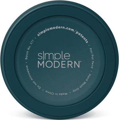 Simple Modern Stainless Steel Pet Water Bowl for Dogs & Cats | Reusable Insulated Stainless Steel Food Bowls for Dog Cat | No Tip No Slip BPA Free | Bentley Collection | Medium (32oz) | Almond Birch