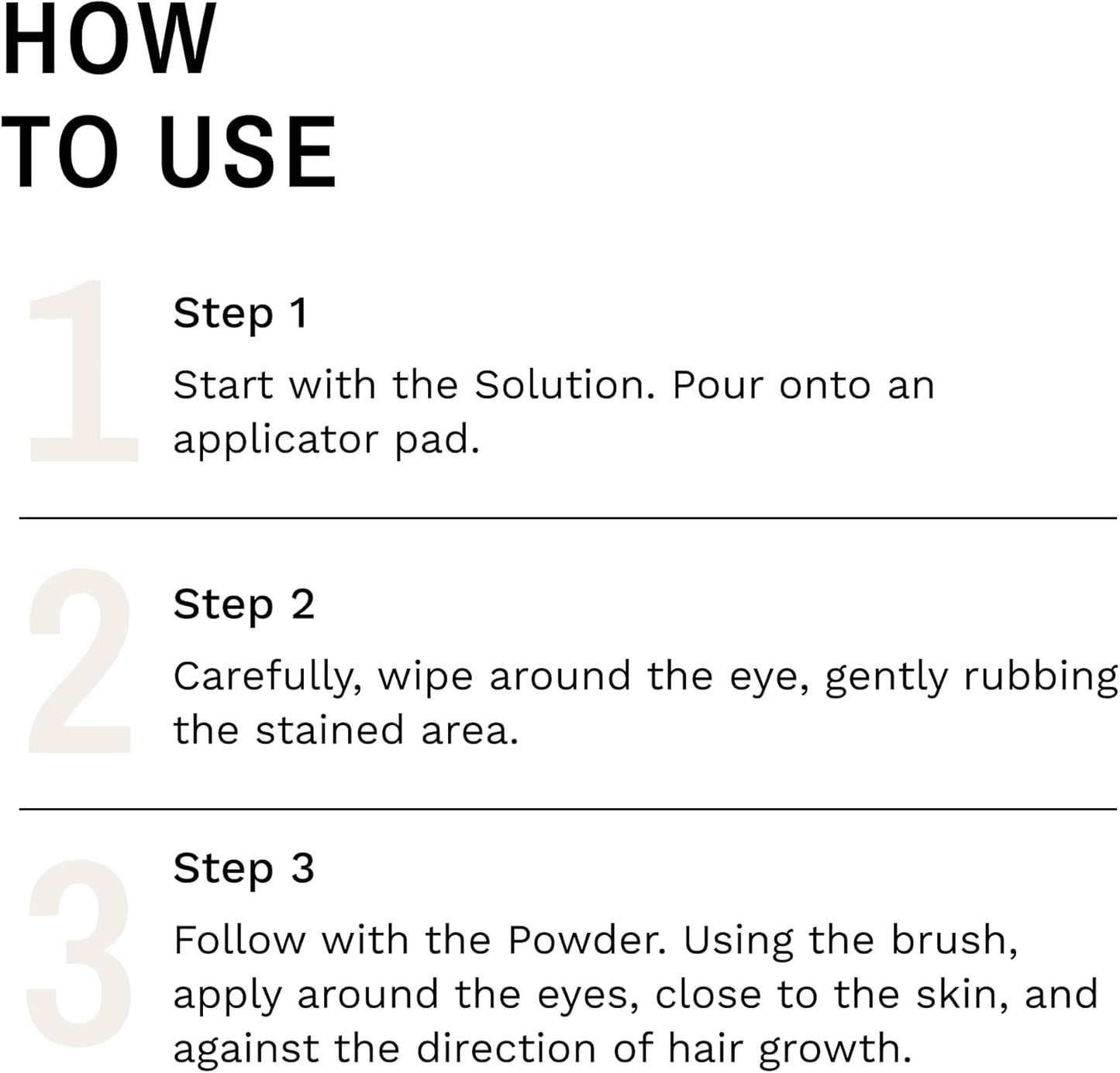 Eye Envy Dog Tear Stain Remover Starter Kit with ProPowder Brush | Stain Solution, Applicator Pads, Stain Powder and Small Applicator Brush | Lasts 30-45 Days