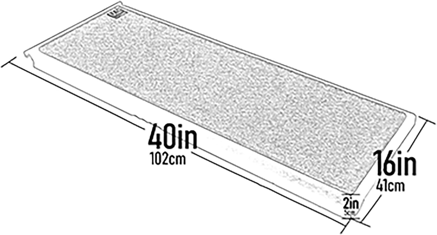 Pet Gear Free Standing Pet Ramp for Cats and Dogs, No Assembly Required, Easy Fold for Storage or Travel, Portable, Holds Up to 100lbs, Wheat