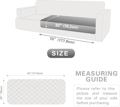 Waterproof Pet Couch Cover Washable, Stylish Reversible Pet Blanket, Soft Sofa Furniture Protector for Dogs Kids Pets.(Gray/Light Gray, 30"x70")