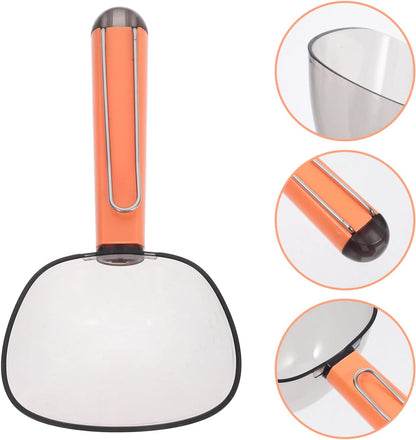 Yardwe Pet Food Scoop with Stainless Steel Clip, Precise Measurements for Cat and Dog Food