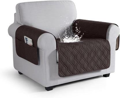 VANSOFY Couch Cover, Waterproof Sofa Covers Washable Slipcover Furniture Protector Couch Seat Covers Non-Slip Couch Cover for Dogs, Pets(Sofa, Dark Gray)