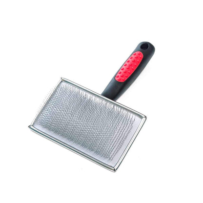 Ryan's Pet Supplies Paw Brothers Flat Slicker Brush for Dogs, Dog Brush for Long Haired Dogs, Professional Grade, Coated Tips, Gentle on Skin, Maximum Coverage, Extra Large