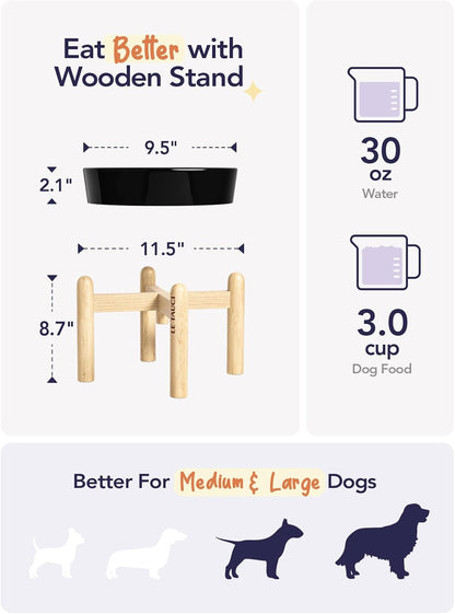 LE TAUCI Dog Bowls Slow Feeder Ceramic, 1.5 Cup Slow Feeding Bowl for Small and Medium Breed, Puzzle Dog Food Bowl for Fast Eater, Maze Purple