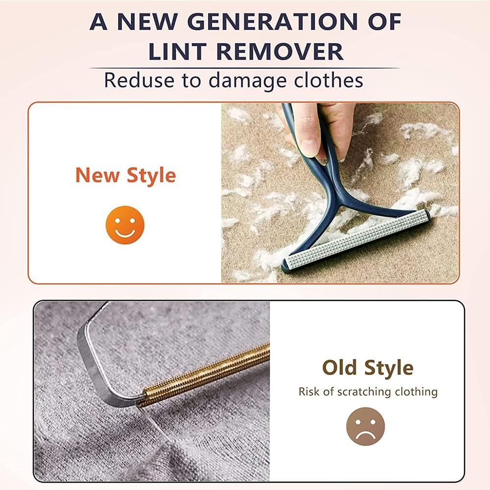 Pet Hair Remover, Dog and Cat Hair Remover, Wool Hair Remover, Carpet Rake for Pet Hair Removal, Carpet Rake, Pile Brush, Hand Shaver for Carpets, Car Cushions, Sofas, Pet Beds, Furniture & Rug