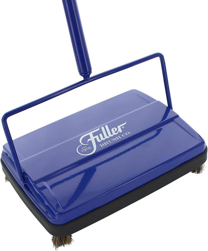 Fuller Brush 17027 Electrostatic Carpet & Floor Sweeper - 9" Cleaning Path - Lightweight - Ideal for Crumby Messes - Works On Carpets & Hard Floor Surfaces - Black