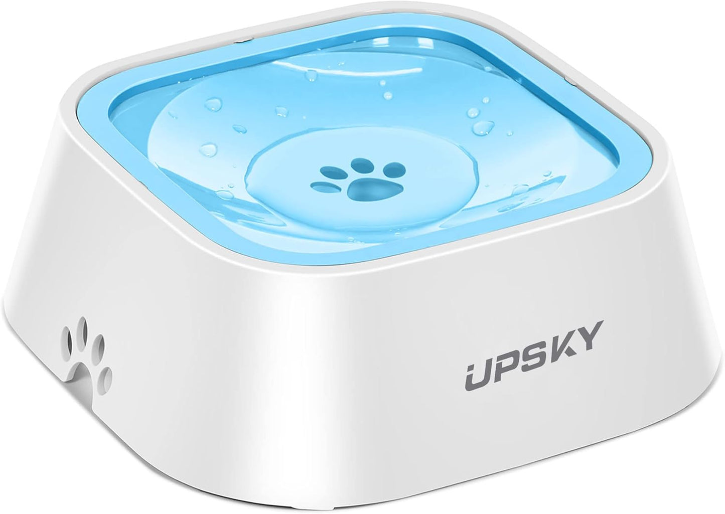 UPSKY No-Spill Pet Water Bowl, Slow Water Feeder, No-Slip Pet Water Dispenser 35oz Feeder Bowl for Dogs and Cats