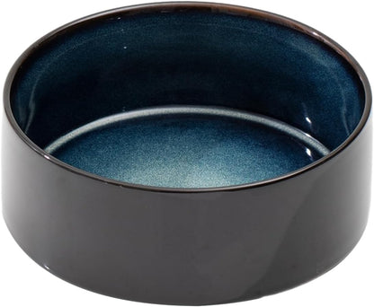 Havniva 8.3inch Ceramic Raised Dog Bowl with Stand, Elevated Dog Bowls for Large Breed Dog Food and Water Bowl Non-Slip Dog Dish Large Capacity Feeding Pet Water Bowl