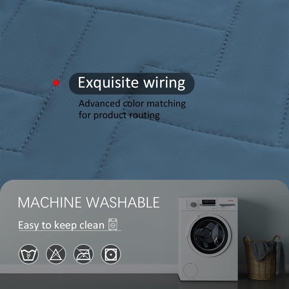 fuguitex Waterproof Dog Bed Cover Couch Cover, Anti-Slip Cat Mat Pet Pad Blanket for Sofa Chair Recliner Furniture Protrctor