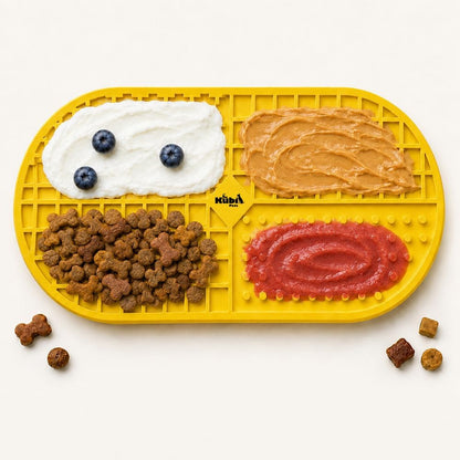 Ovalicious Slow Feeder Lick Mat for Dogs – Interactive & Dishwasher Safe