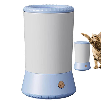 Electric Dog Paw Washer - Portable Pet Foot Cleaner Cup, Easy-to-Use Dog Paw Cleaning Machine | Comfortable Foot Washing Cup, Dog Foot Washing Cup for Dogs & Cats, Pet Paw Washer for Hygiene