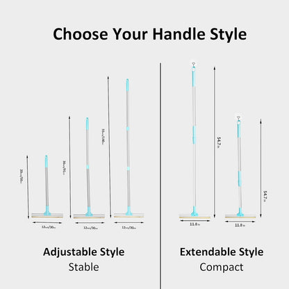Telescopic Carpet Rake for Pet Hair, 36-55" Adjustable Rug Rake to Remove Dog Cat Hair & Fluff Matted Carpet, Stand Up Cleaning Tool for Under Furniture