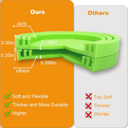 Yobbai 6 packs Pet Food Can Lids, Food Safe BPA-Free & Dishwasher Safe, Can Covers with 2 Stainless Steel Spoons, Most Standard Size Dog and Cat Can Tops