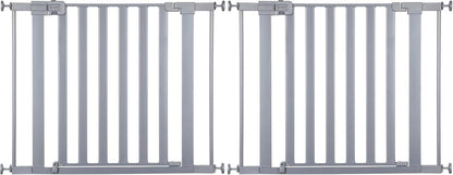 Safety 1st Easy Install Walk Thru Baby Gate for Doorway With Door, Dog Gates, Fits 29"-38", Easy Install 28" Tall, White