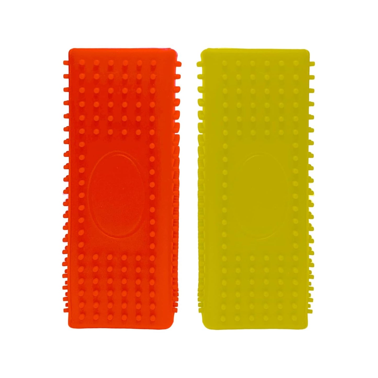 2pcs Pet Hair Remover, Dog Cat Block Roller Cleaner, Car Carpet Cleaner Brush for Small Animals, Pet Hair Removal Tool for Interior, Furniture, Sofa, Car Seat (Blue+Green)