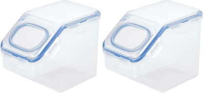 Lock & Lock Bulk Storage Bins Food Storage Container with Wheels (50.72-Cup)