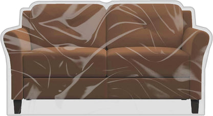 Imperius Clear Thick Heavy Duty Water Resistant Sofa/Couch Cover,Waterproof Plastic Shield Covers for Couch，Vinyl Sofa Cover to Prevent Scratching by Dogs and Cats