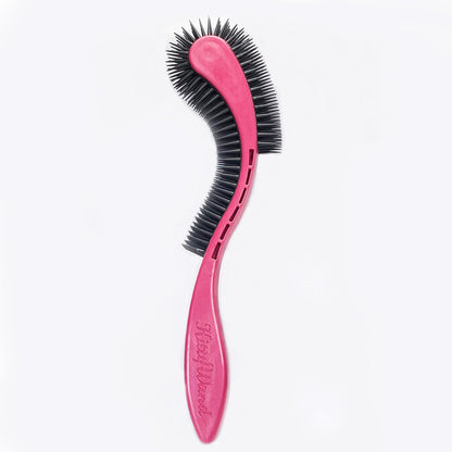 Cat Brush, Blue. Designed for Comfort, Created for Cats and Dogs. Ergonomic shape promotes stress free grooming. Great for long to short haired cats. Made in the USA.