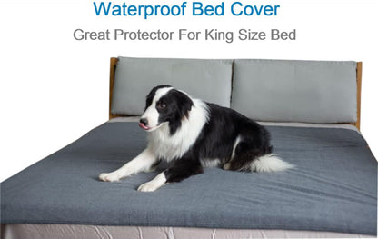 Peepeego 2Pack Pee Pads for Dogs Washable+Free Dog Comb, Waterproof Rugs 36”x48, Absorbent Dog Pads Reusable, Non Slip