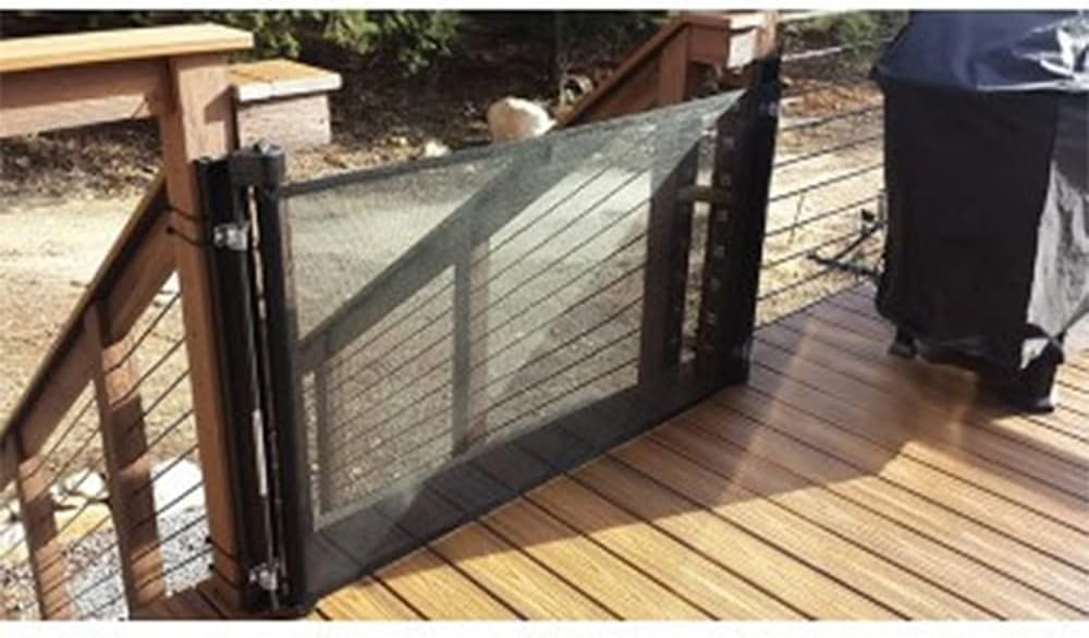 Retract-A-Gate 52 inch White: The Original and only Made in USA Retractable Baby, Dog, & Cat Gate