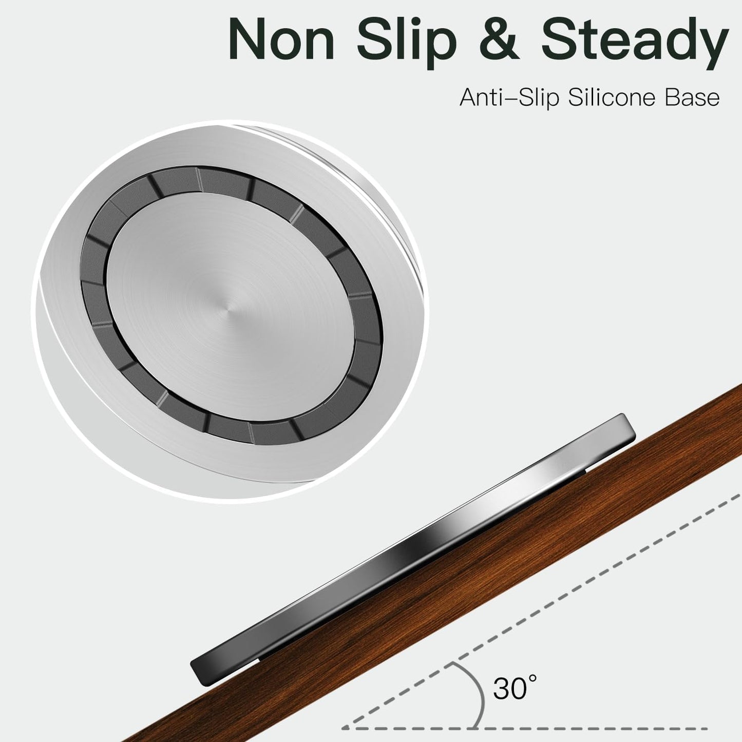 Double Wall Stainless Steel Lick Mat for Dogs & Cats - Chew Proof & Whisker Friendly, Non-Slip Base, for Calm Feeding & Anxiety Relief - Dishwasher Safe Slow Feeder Pad [1Pack]