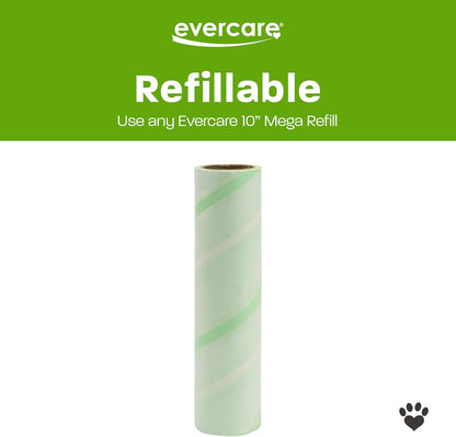Evercare 10-Inch Mega All-Purpose Pet Hair Lint Roller Refill, 50 Sheets – Sticky Roller for Pet Hair, Cat & Dog Hair Remover, Lint Remover, Pet Hair Remover for Furniture, Clothing & Cars