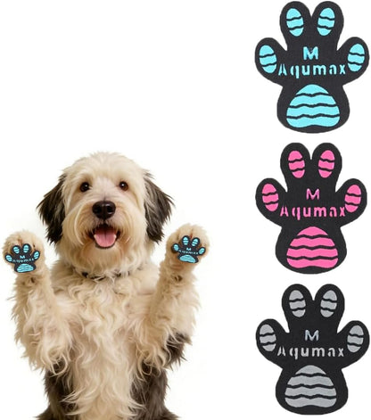 Dog Paw Protector Non-Slip Gripper Traction Pads,Walk Assistant for Senior Dogs,Foot Stickers for Hardwood Floors,Dog Shoes Booties Socks Replacement,6 Sets (24 pcs) XXL Black