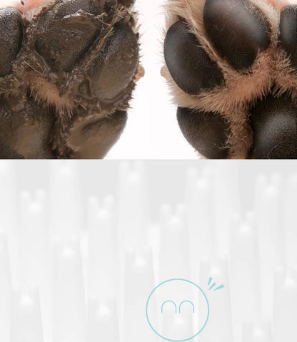 Dog paw cleaner, semiautomatic paw washer for dogs, Portable Pet Foot Wash Cup, Soft Pet Feet Quickly Cleaner.