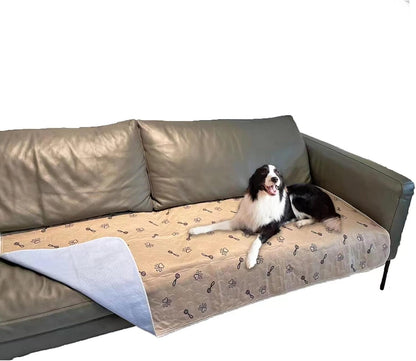 Peepeego 2Pack Pee Pads for Dogs Washable+Free Dog Comb, Waterproof Rugs 36”x48, Absorbent Dog Pads Reusable, Non Slip