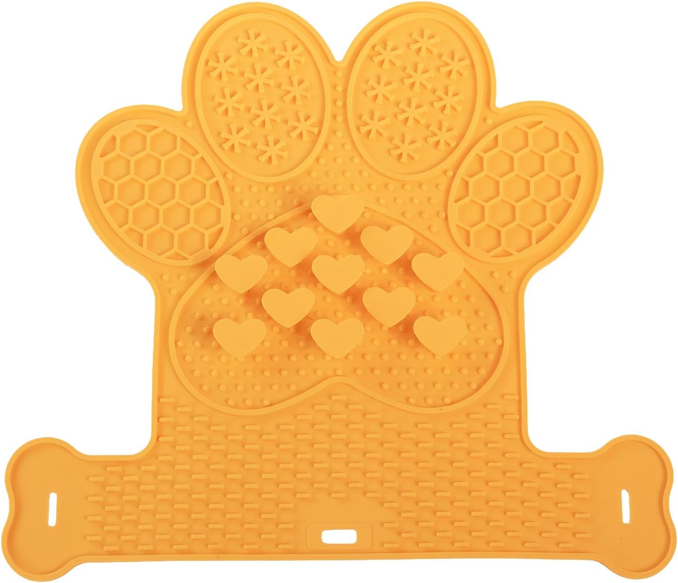 Dog Lick Mat with Suction Cups, Slow Feeder & Enrichment Mat for Dogs & Cats, Silicone Feeding Mat for Wet & Dry Food, Anxiety Relief, Mess-Free Foldable Pocket Design, Pink