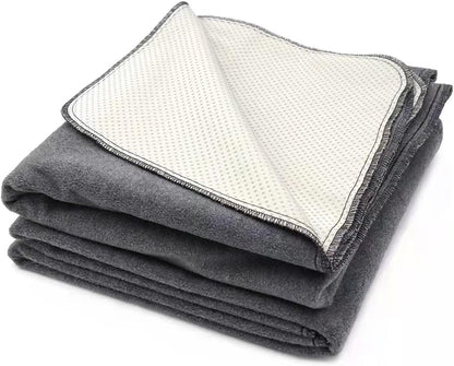 Peepeego 2Pack Pee Pads for Dogs Washable+Free Dog Comb, Waterproof Rugs 36”x48, Absorbent Dog Pads Reusable, Non Slip