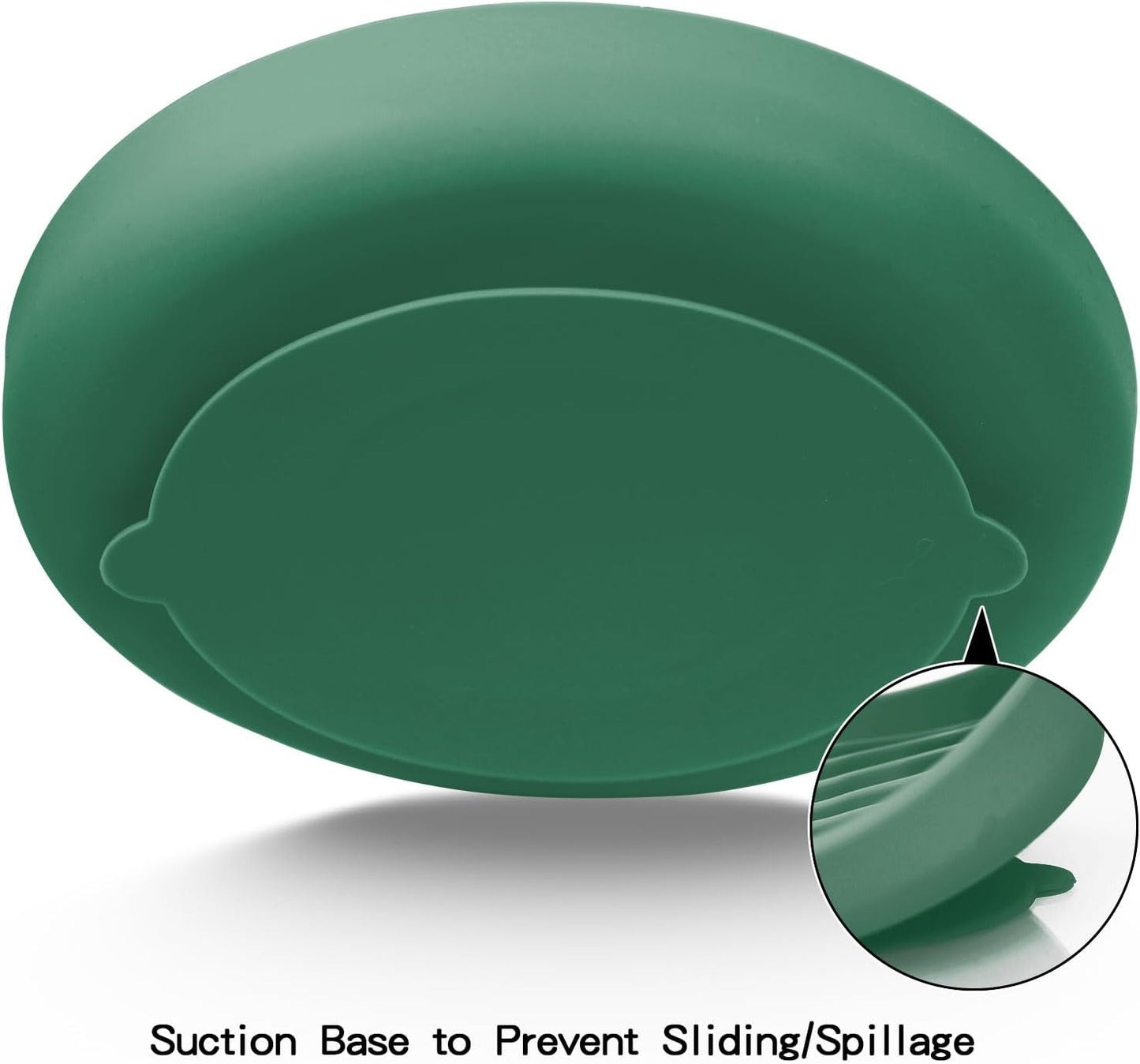 Slow Feeder Dog Bowls, Silicone Food Bowl Anti-Gulping, Pets Puppy Slow Feeder with Suction Cups, Dishwasher Microwave Safe for All Small Medium Dogs, Wave Design Blue