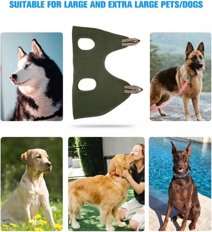 Kkiimatt 10 in 1 Pet Grooming Hammock Harness with Nail Clippers/Trimmer, Nail File, Dog Hammock/Grooming Sling for Nail Trimming/Clipping