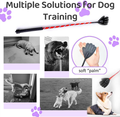 2 Pack 17" Lightweight Dog Training Stick Pole, Puppy Training Tools Whip with Anti-Slip Handle, Outdoor and Indoor Exercise Interactive Dog Pole for Small Medium Dogs