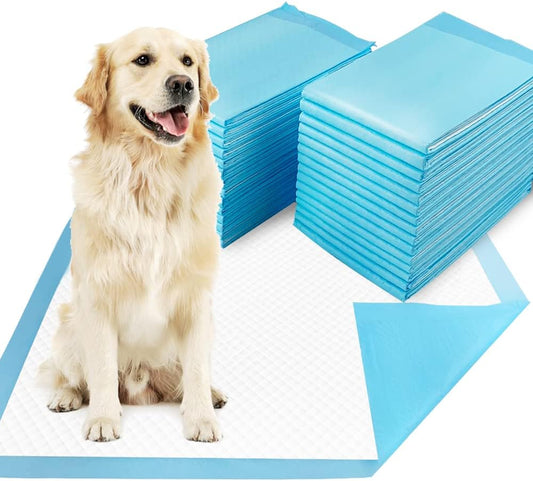 Dog Pee Pads Extra Large 30"x36", Super Absorbent Pee Pads for Dogs, Disposable Urine Bed Pads for Doggie, Thicken XXL Puppy Pads, Piddle Pads X-Large for Indoor, Outdoor Use