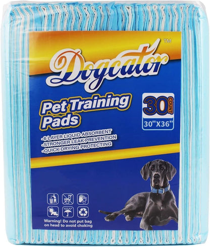 Dog Pee Pads Extra Large 30"x36", Super Absorbent Pee Pads for Dogs, Disposable Urine Bed Pads for Doggie, Thicken XXL Puppy Pads, Piddle Pads X-Large for Indoor, Outdoor Use