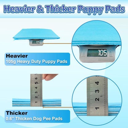 Dog Pee Pads Extra Large 30"x36", Super Absorbent Pee Pads for Dogs, Disposable Urine Bed Pads for Doggie, Thicken XXL Puppy Pads, Piddle Pads X-Large for Indoor, Outdoor Use