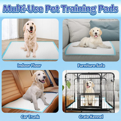 Dog Pee Pads Extra Large 30"x36", Super Absorbent Pee Pads for Dogs, Disposable Urine Bed Pads for Doggie, Thicken XXL Puppy Pads, Piddle Pads X-Large for Indoor, Outdoor Use